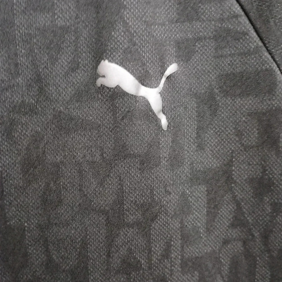 Puma Black Short Sleeve Tee - Picture 5 of 7